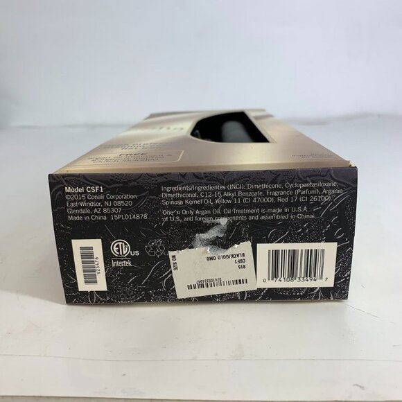 COFIA by Conair CSF1 Titanium Coated 1" Professional Flat Iron Hair Straightener - Picture 9 of 9